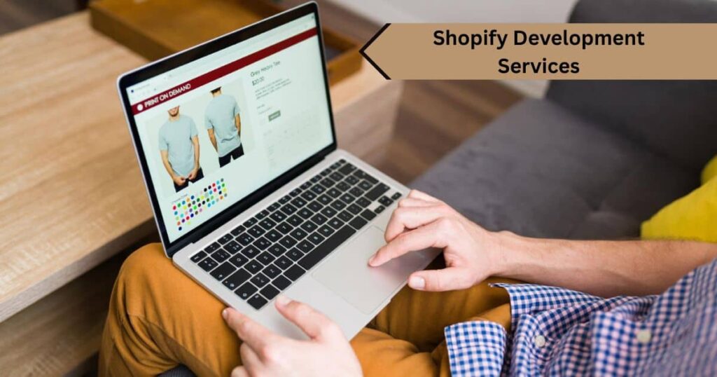 Custom e-commerce store setup with Shopify development services